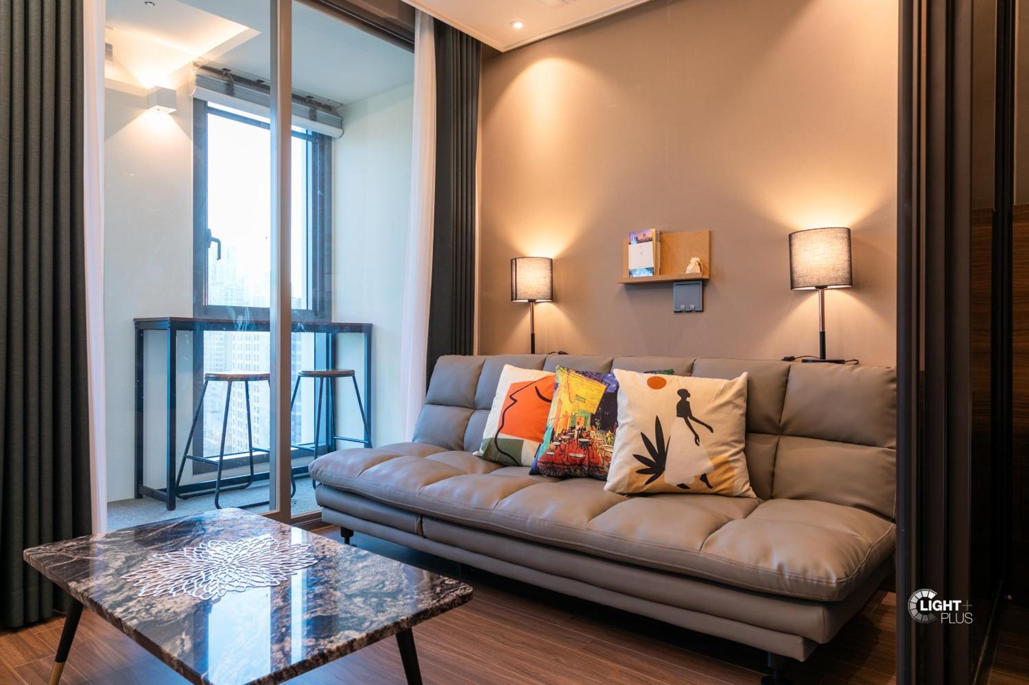 Hera Haeundae Beach Premium Ocean View # Sea View Busan Exterior photo
